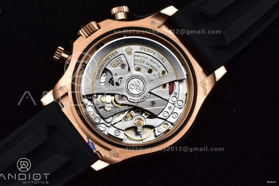Strap SH4131 QF Daytona Best Edition Dial (Weighted) TravelReady RG 802 1:1 Oysterflex V6 126515 Black on 0730